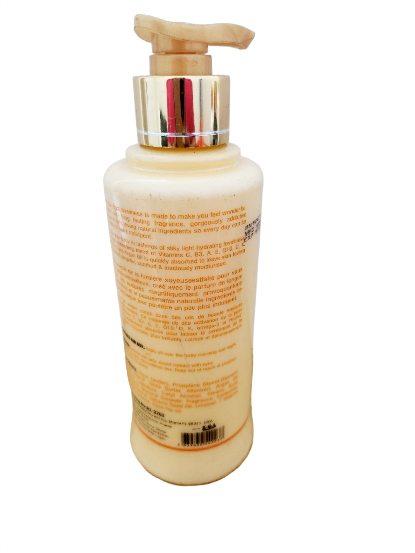 X7 Gold Skin Lightening Body Milk 300ml