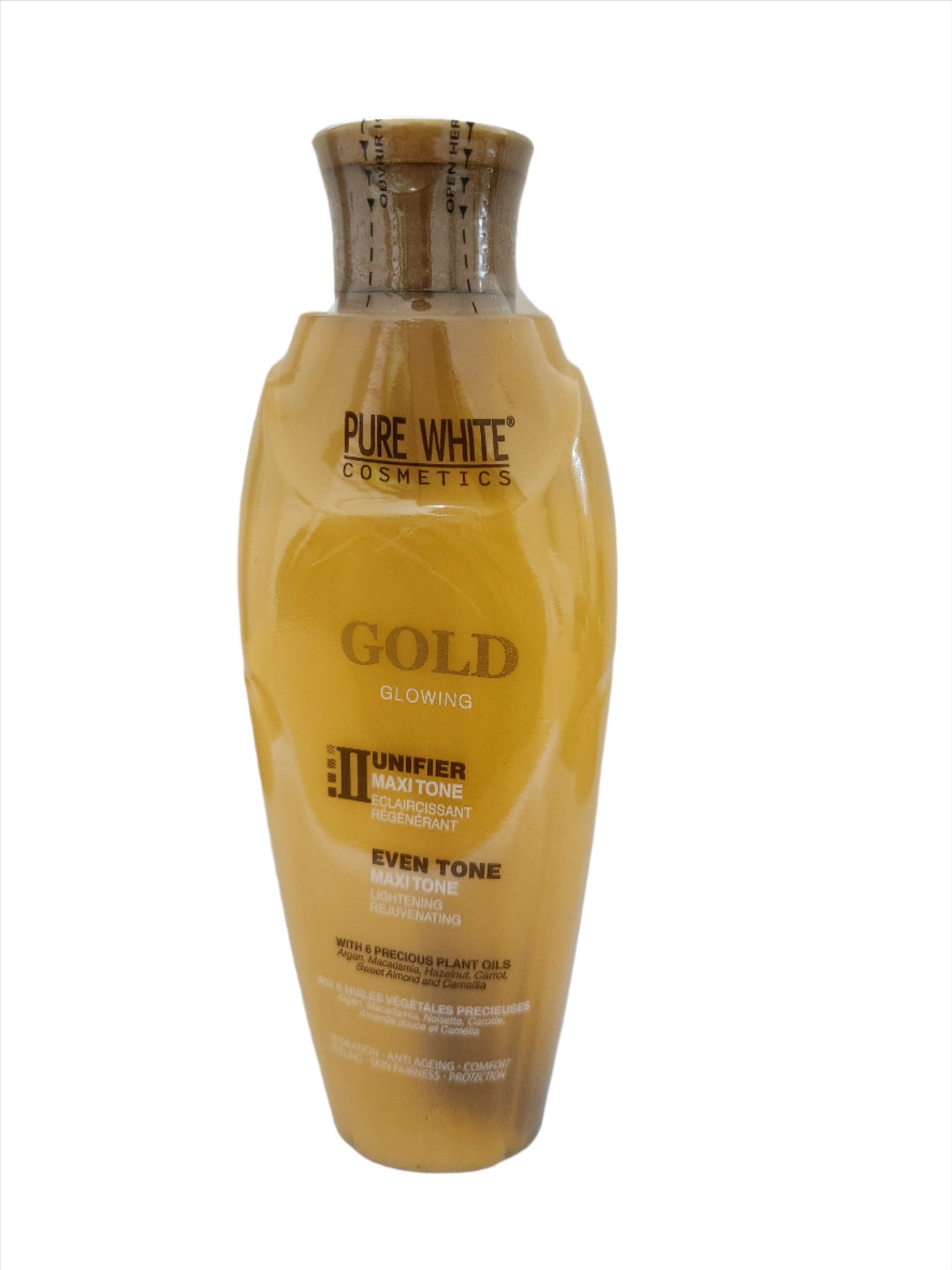 Pure White Cosmetic Gold Glowing 200ml