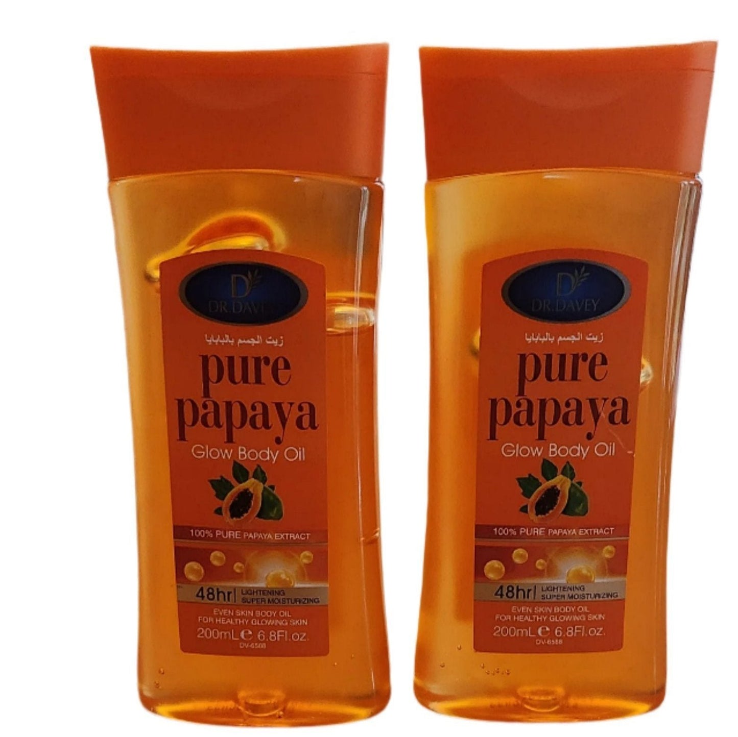 Dr Davey Pure Papaya Glow Body Oil 200ML