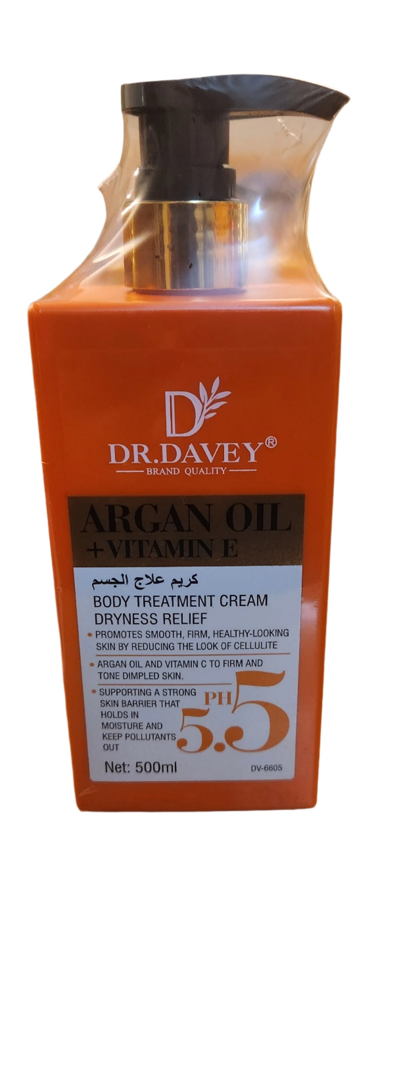 DR. Davey Argan Oil + Vitamin E Body Treatment Cream 500ML