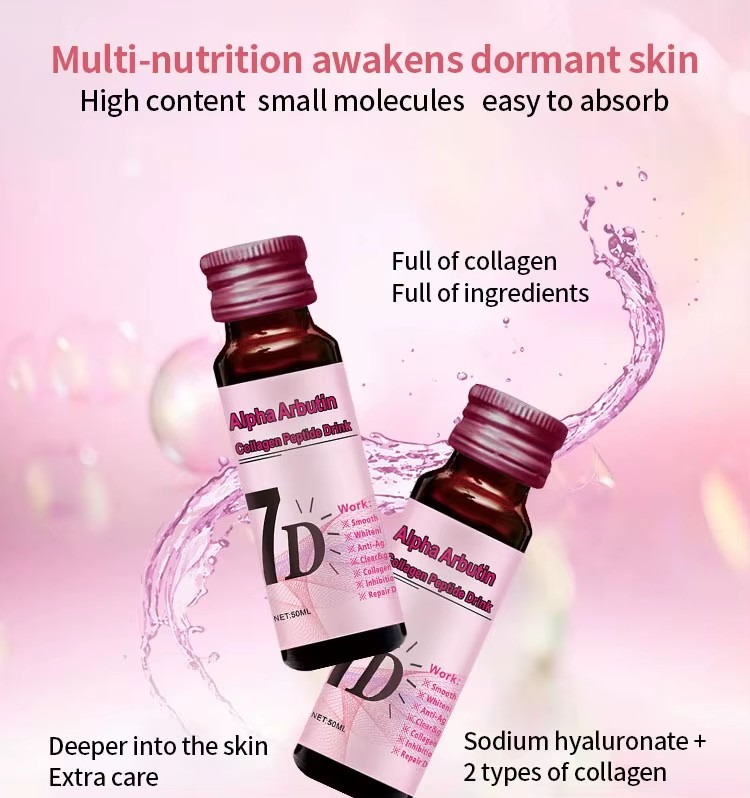7D Alpha Arbutin Collagen Peptide Anti-Aging Drink
