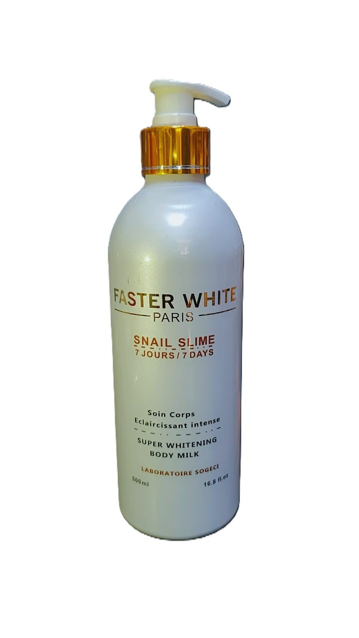 Faster White Paris Snail Super Whitening Body Milk