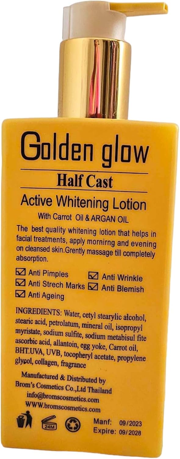 Golden Glow Intensive Half Cast Body Lotion 500ml spf55