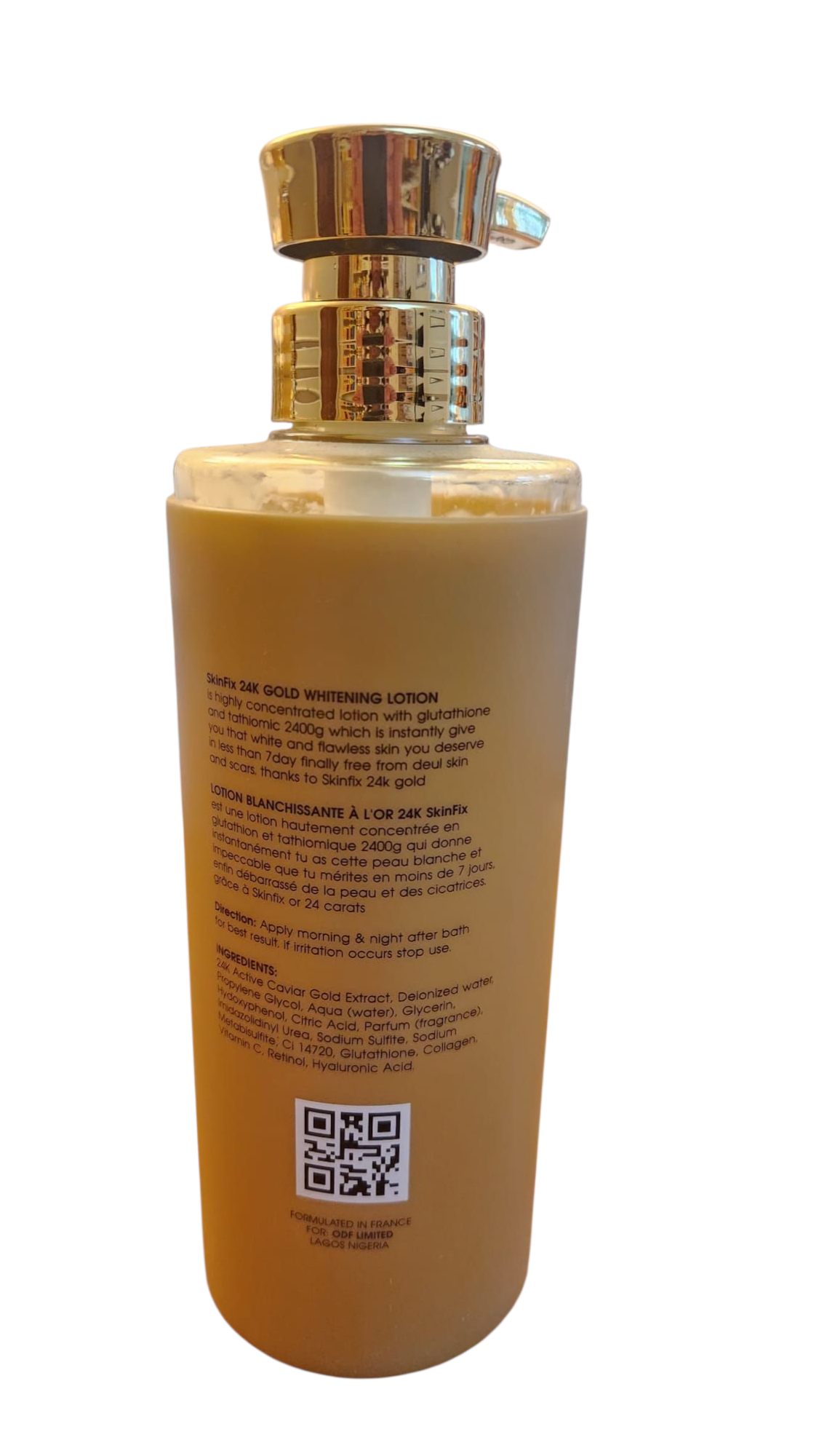 SkinFix 24k Gold Whitening Body Lotion