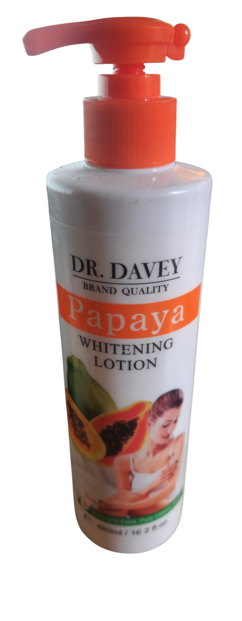 DR Davey Papaya Whitening Lotion 480ML