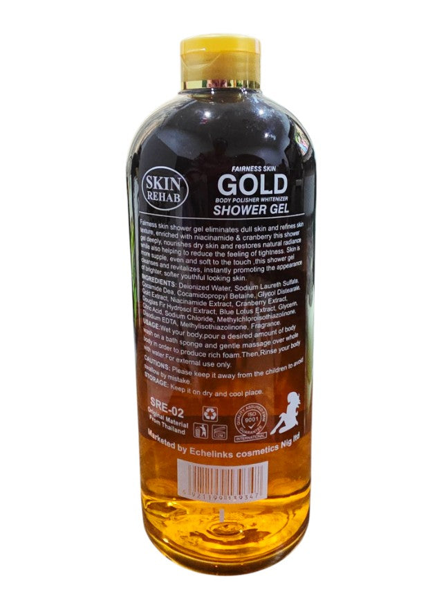 Skin Rehab Fairness skin Gold Shower Gel 1000ml