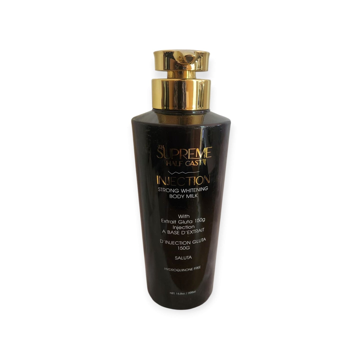 Supreme Half Cast Injection Strong Whitening Body Milk with Gluta, 500ml