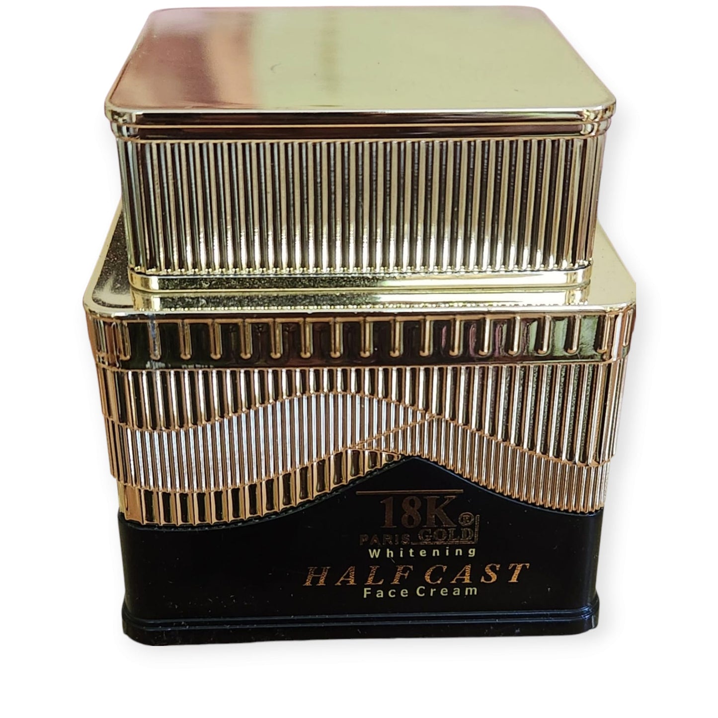 18K Paris Gold Half Cast Face Cream (Black)