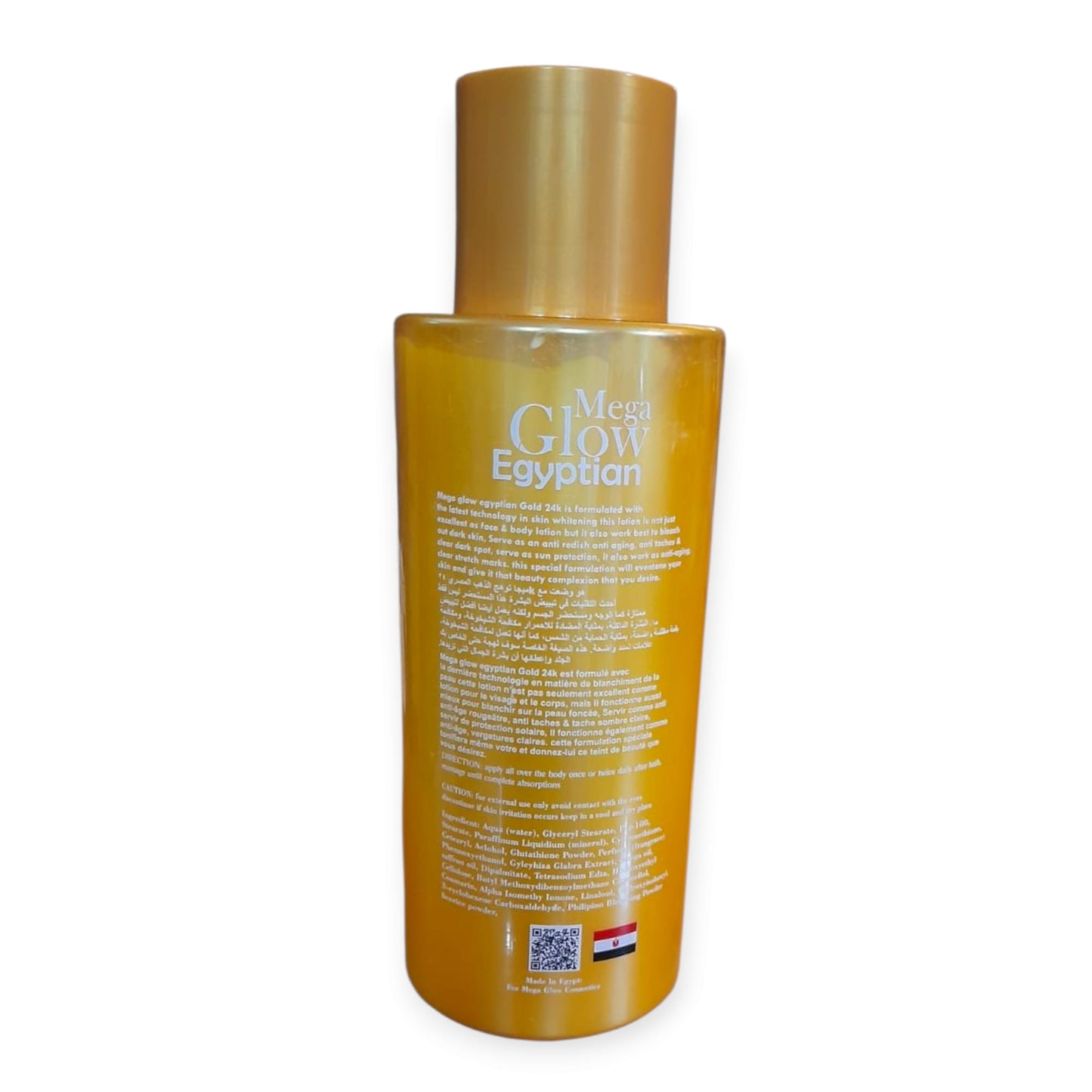 Mega Glow Egyptian Gold 24K SPF30 400ML