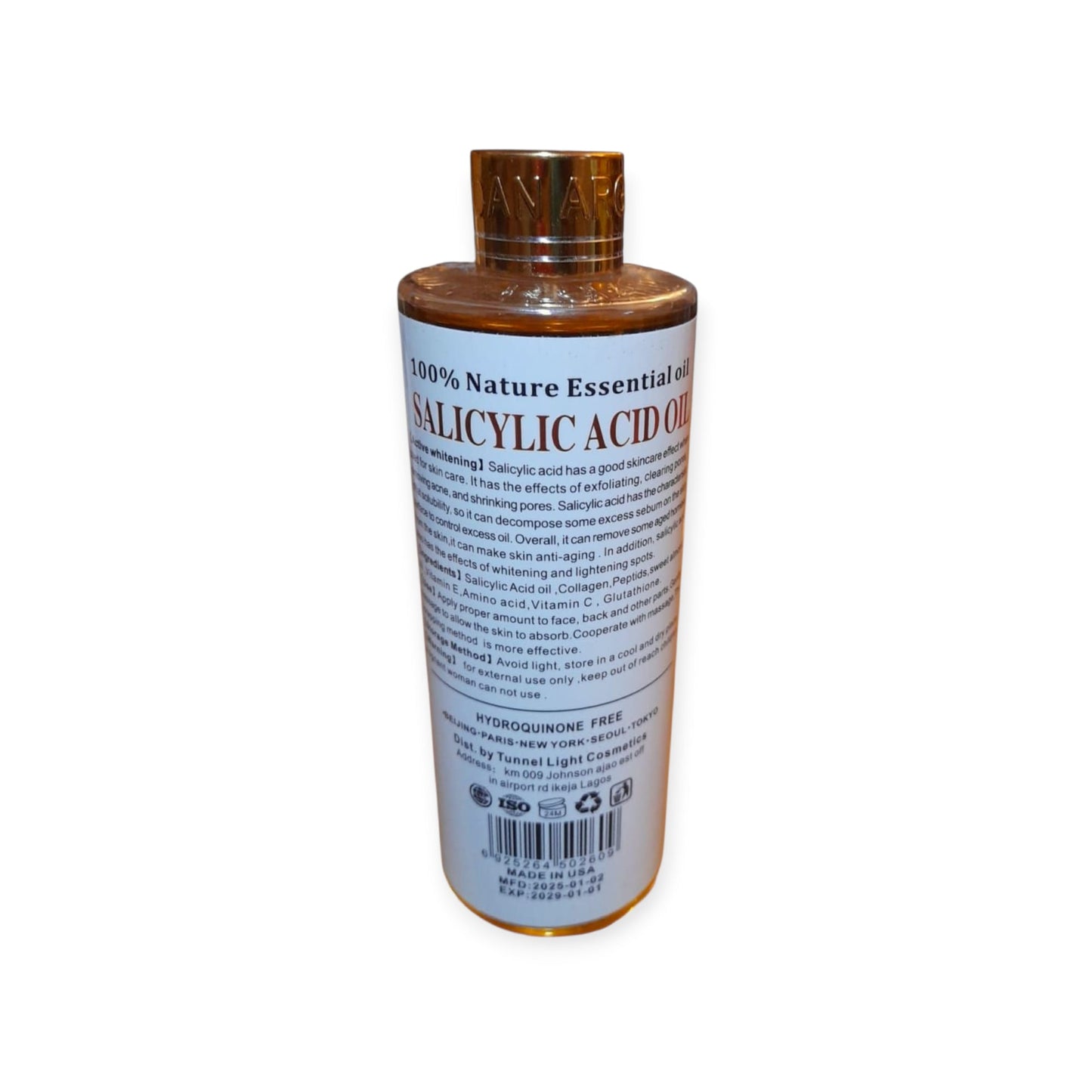 Morrocan Argan essential oils 6in1 (Salicylic Acid Oil)