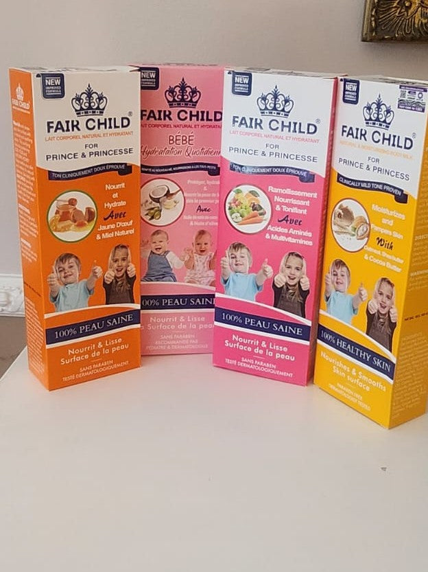 Fair Child Natural Moisturizing Body Milk with Amino Acids & Multivitamins