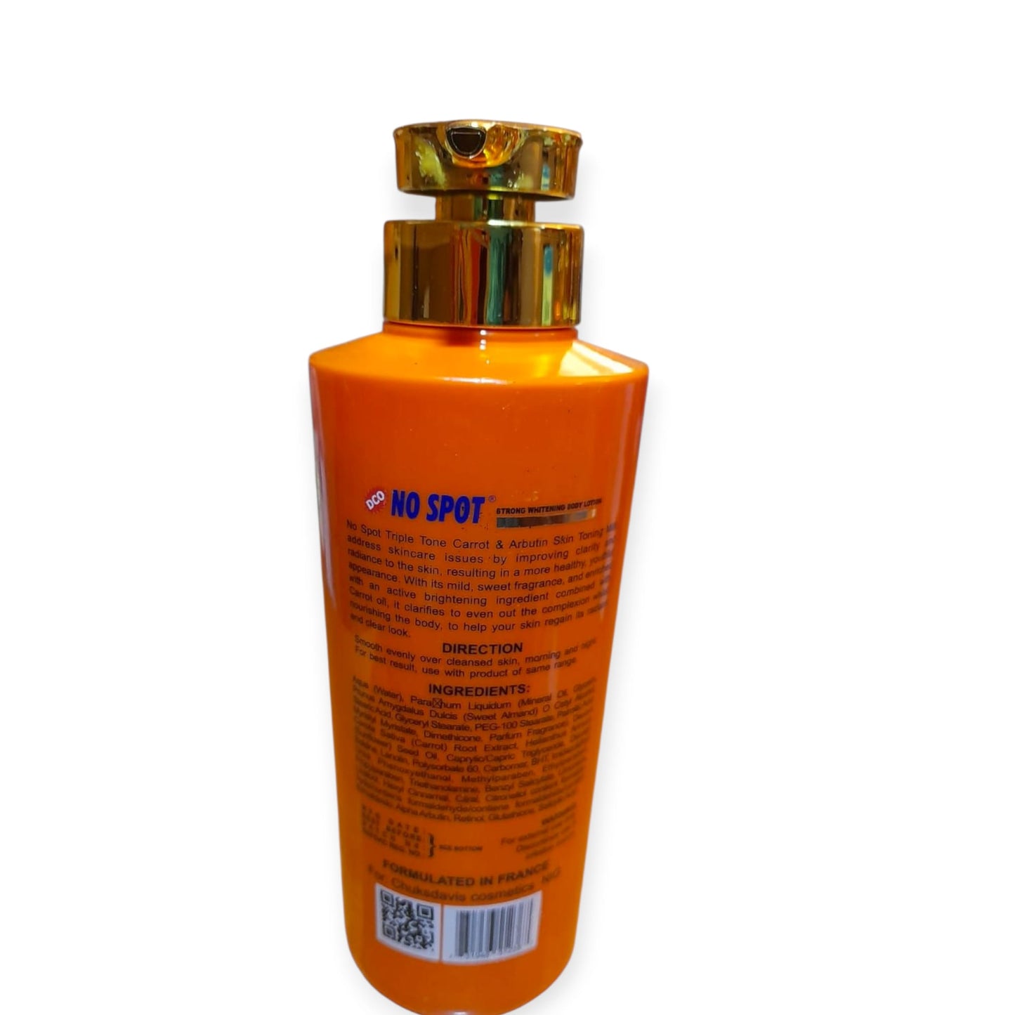 No Spot 3riple Tone Carrot & Alpha Arbutin Skin Toning Milk 500ML