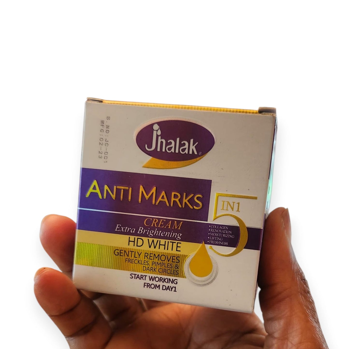 Jhalak Anti Marks Face Cream Extra Brightening HD White