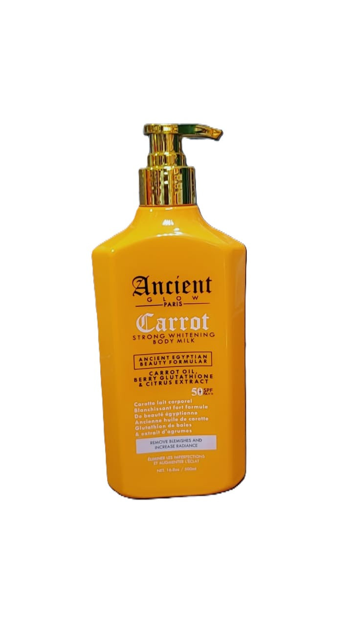 Ancient Glow Paris Carrot Whitening Body Milk 500ML