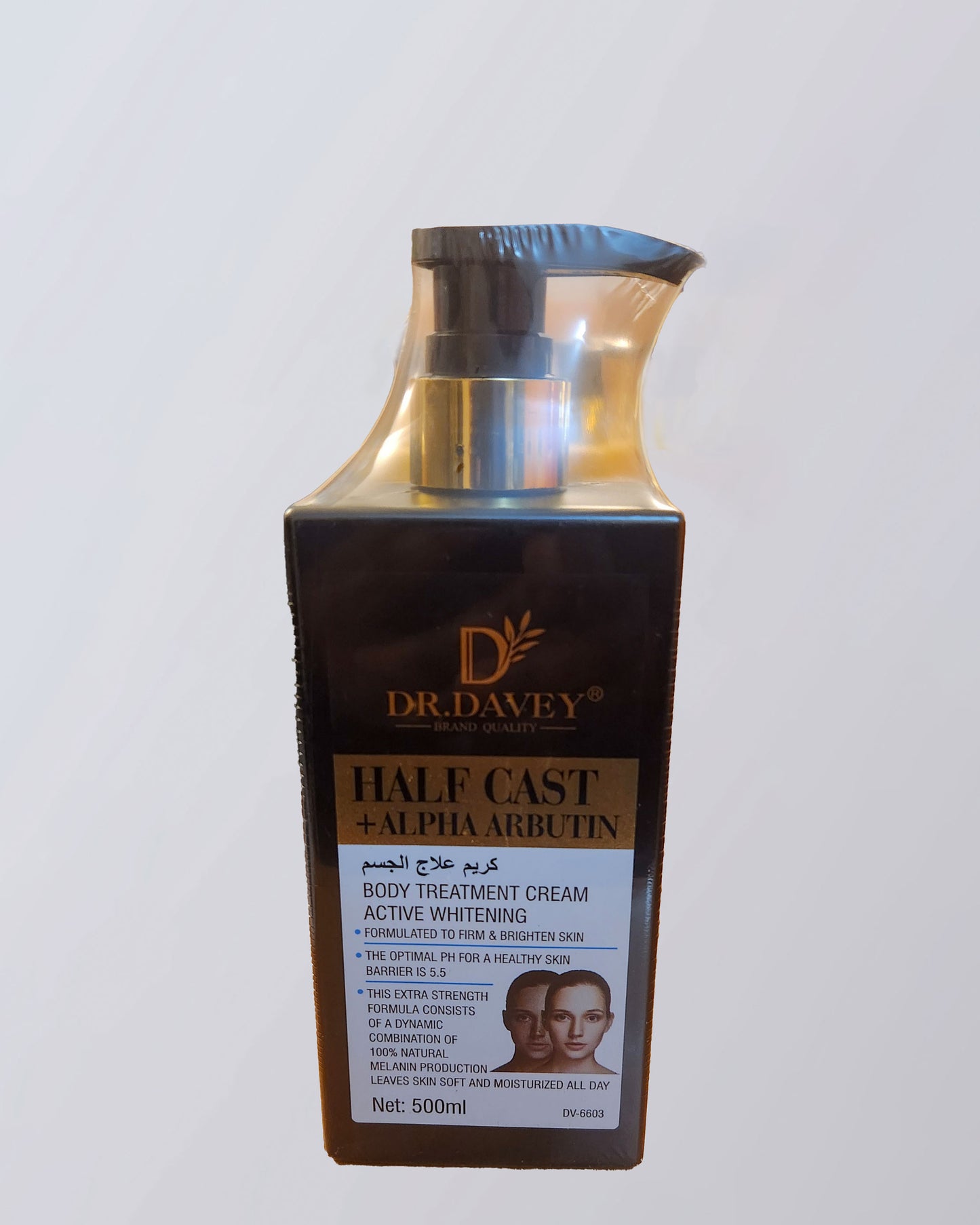 DR Davey Half Cast + Alpha Arbutin Body Lotion 500ML