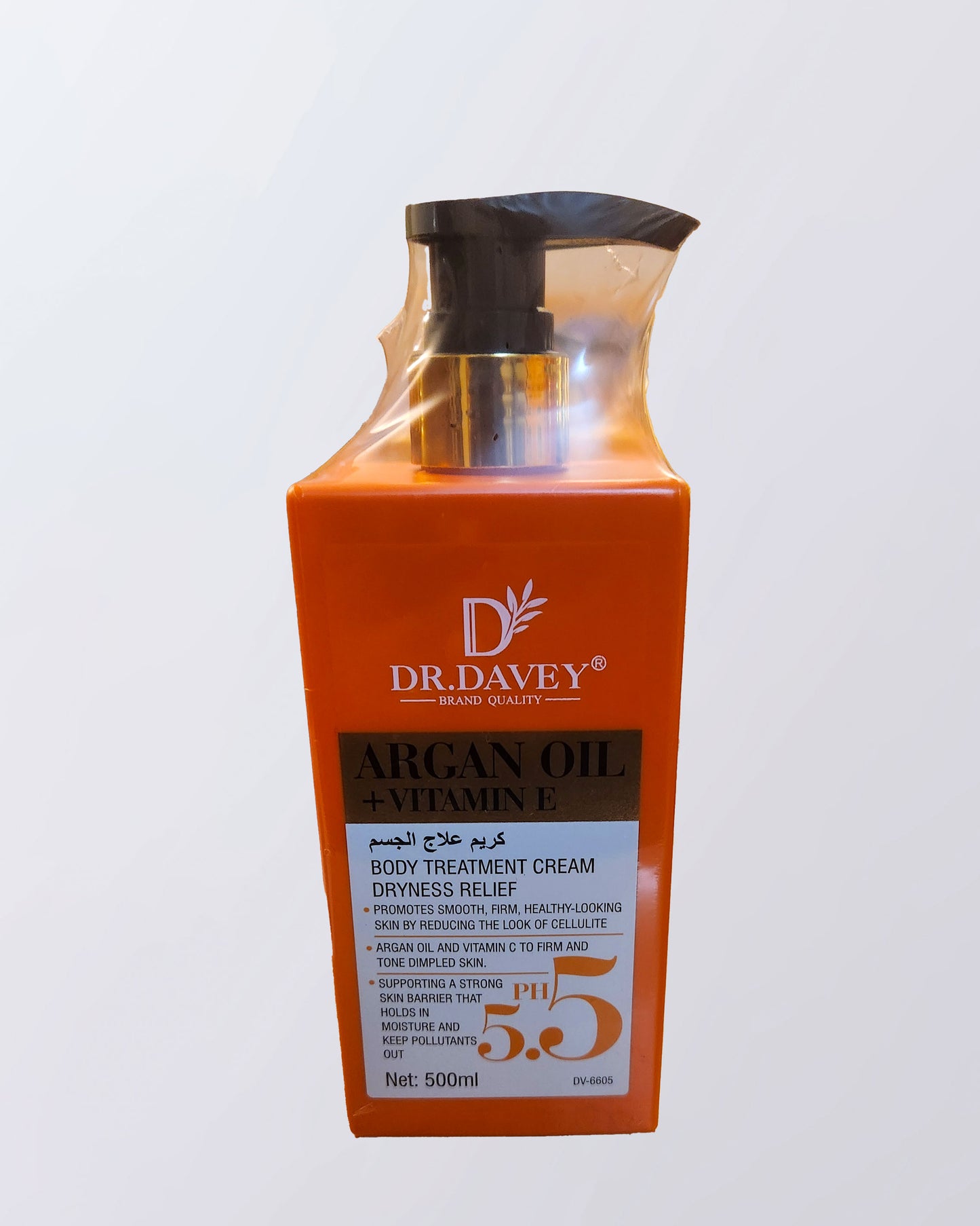 DR. Davey Argan Oil + Vitamin E Body Treatment Cream 500ML