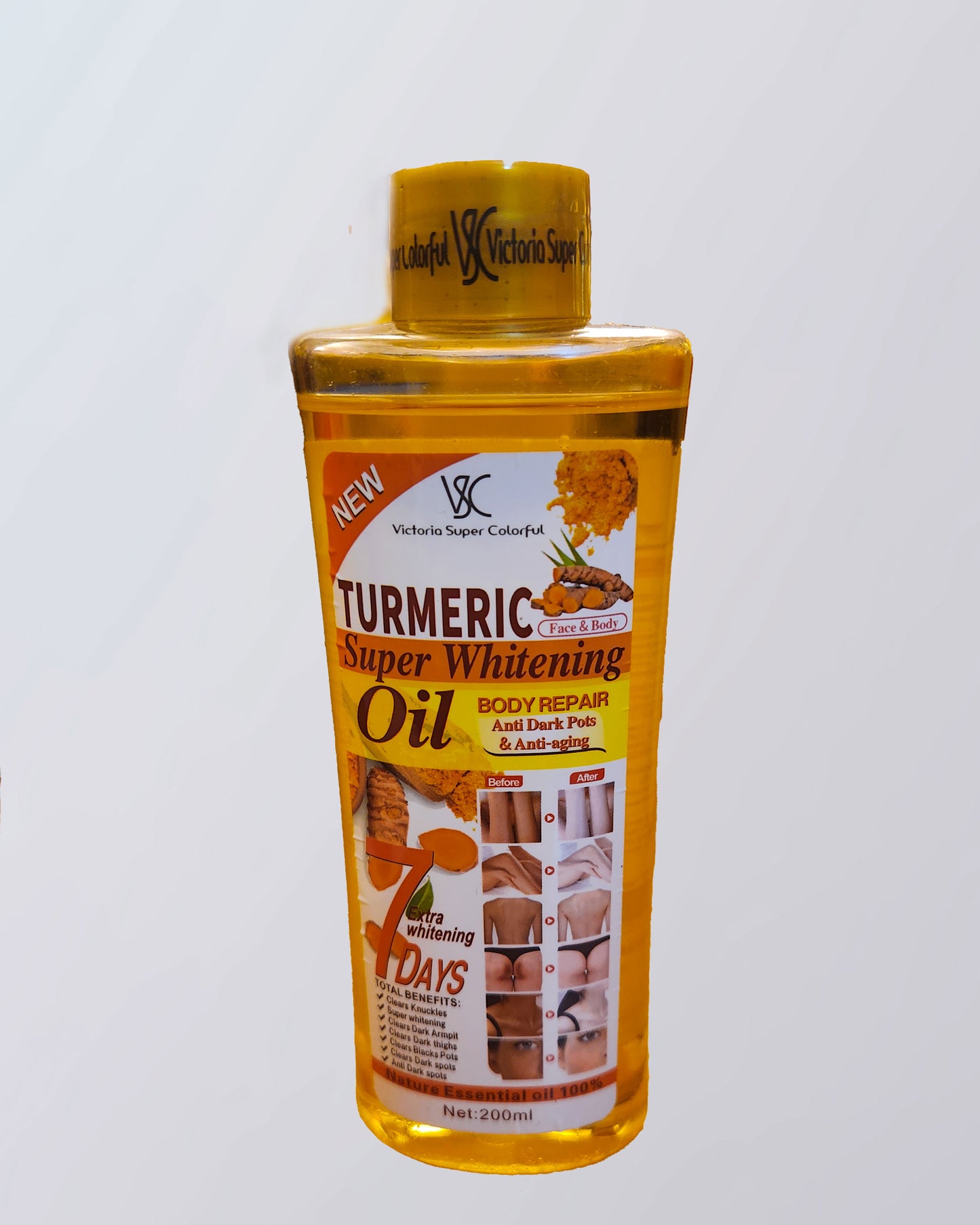 Turmeric Super Lightening Body Oil, 200ML