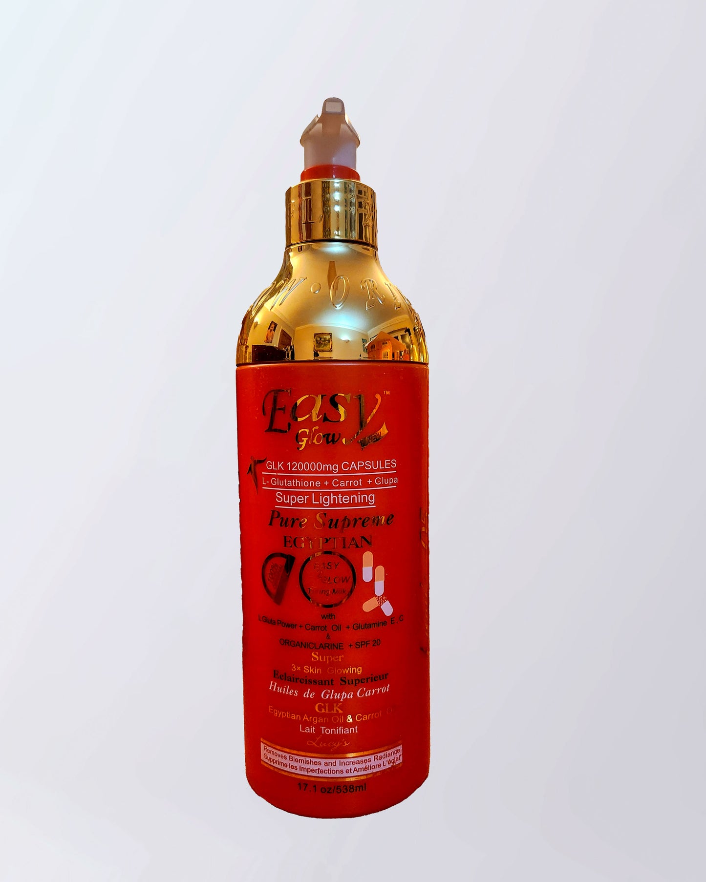 Easy Glow Lightening Body Milk (Carrot) 500ML