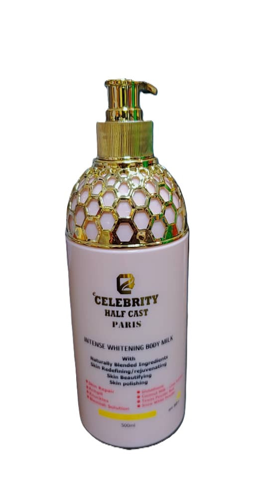 Celebrity Half Cast Paris Intense Whitening Body Milk 500ML
