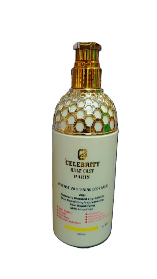 Celebrity Half Cast Paris Whitening Body Milk 500ML