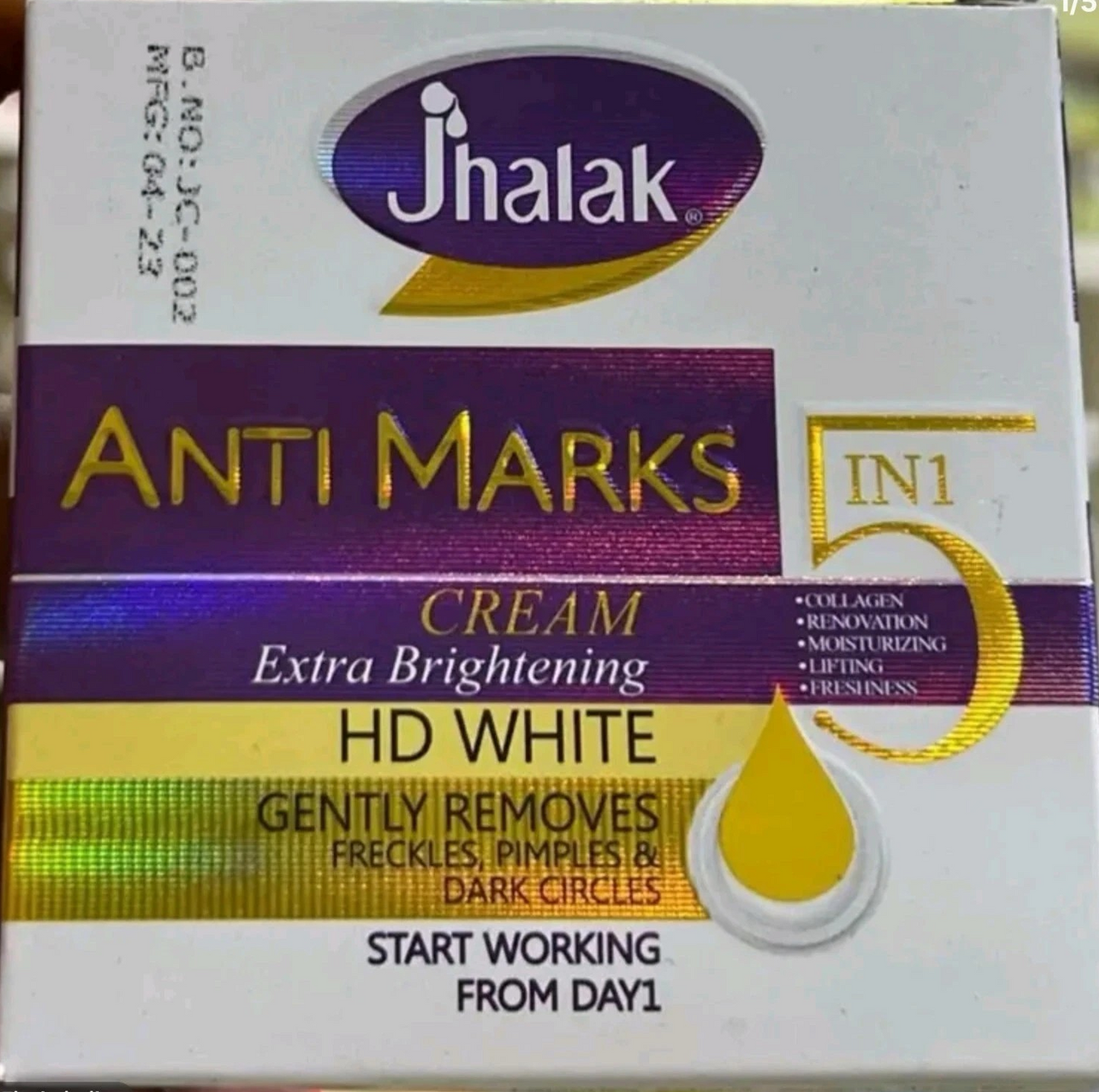 Jhalak Anti Marks Face Cream Extra Brightening HD White