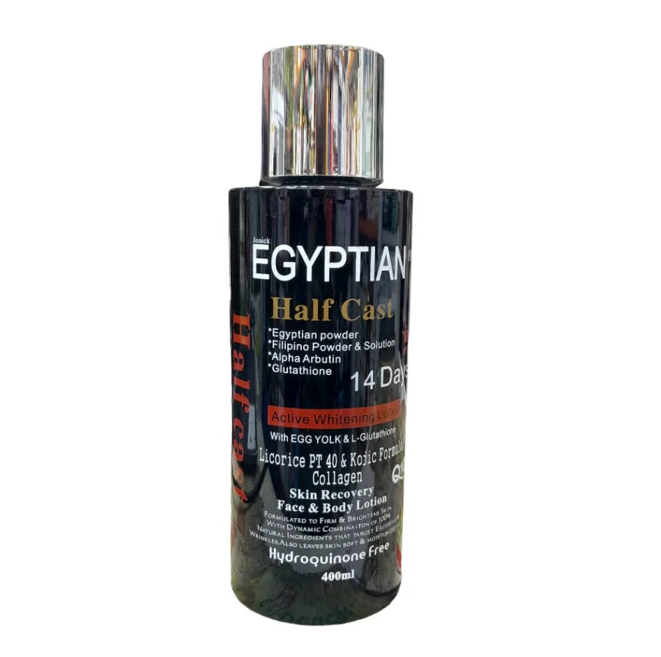 Egyptian Half Cast With Egg Yolk & L-Glutathione Active Whitening Lotion