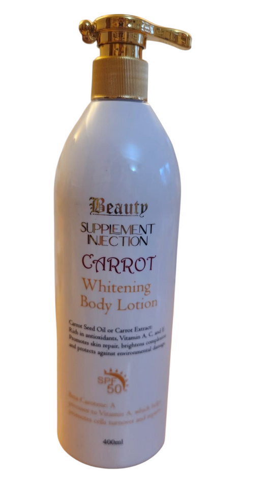 Beauty Supplement Injection Carrot Whitening Body Lotion
