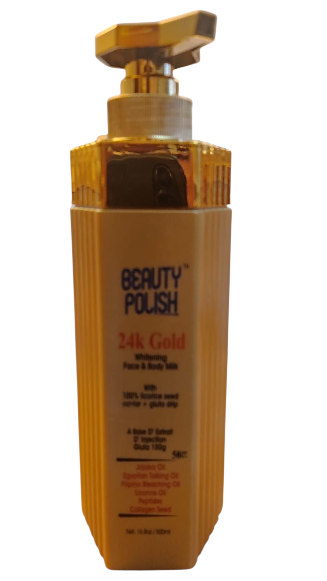 Beauty Polish 24k Gold Whitening Face and Body Lotion