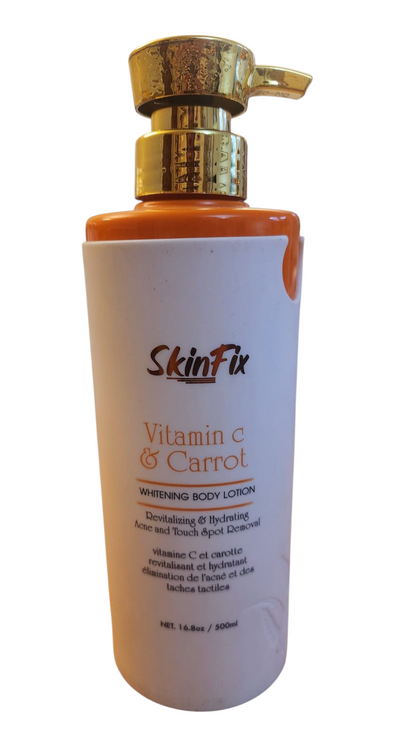 SkinFix Vitamin C & Carrot Whitening Body Lotion.
