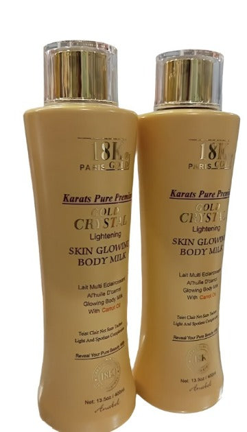 18K Paris Gold Skin Glowing Body Milk 400ml