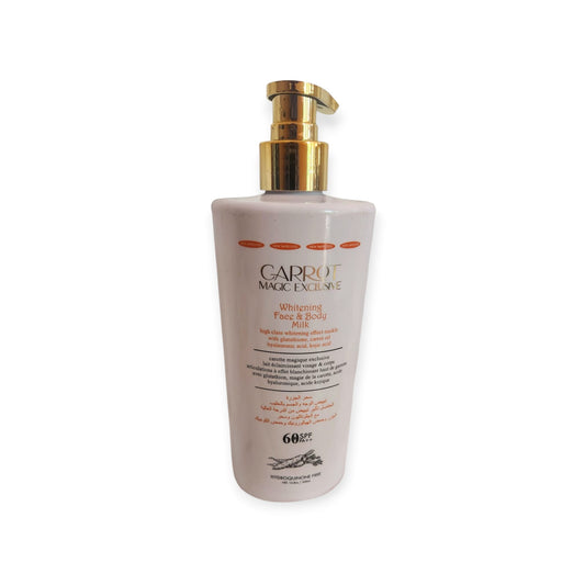 Carrot Magic Exclusive Whitening Face & Body Milk 500 ML