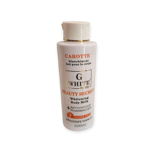 G White Beauty Secret Whitening Body Milk, 500ml