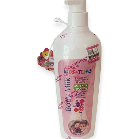 LILIES KIDS AND TEENS BODY MILK 400ml