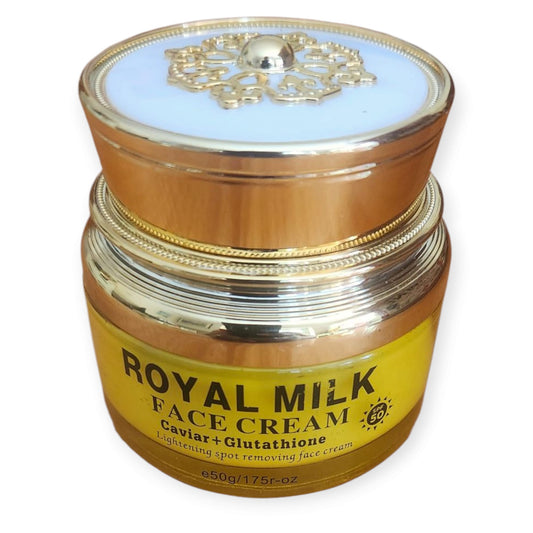 Royal Milk Face Cream  Caviar + Glutathione SPF50