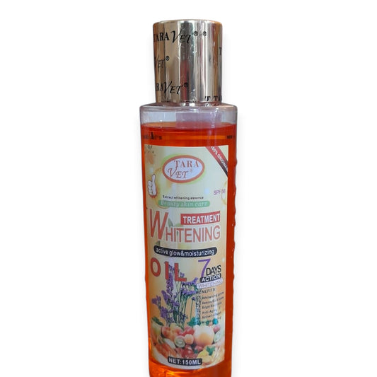 Tara Vet Treatment Whitening Active Glow & Moisturising Oil.