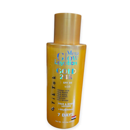 Mega Glow Egyptian Gold 24K SPF30 400ML