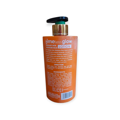 Timeless Glow Radiant Skin Moisture Rich Lotion.