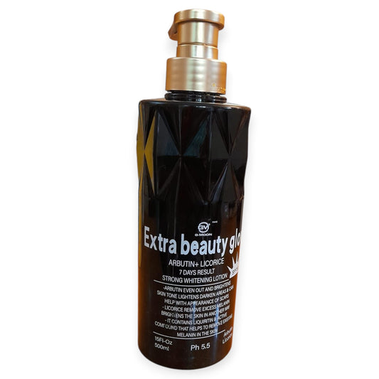 EXTRA BEAUTY GLOW ARBUTIN & LICORICE WHITENING LOTION 500ml