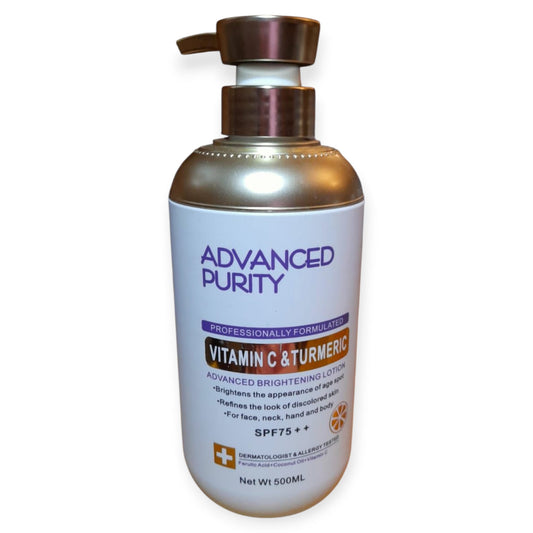 ADVANCED PURITY – Vitamin C & Turmeric Advanced Brightening Lotion (SPF 75++) 500ML