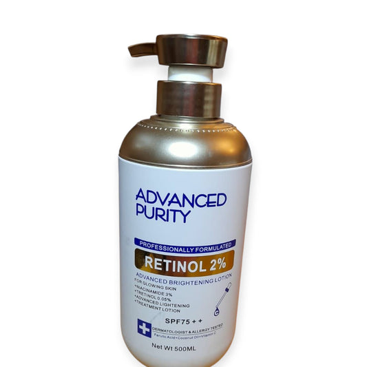Advance Purity Retinol 2% Brightening Lotion SPF75++ – 500ml