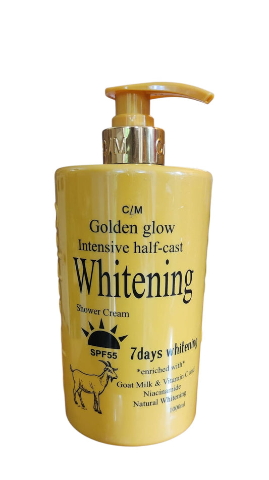 Golden Glow Intensive Half Cast Whitening Shower Cream 1000ML