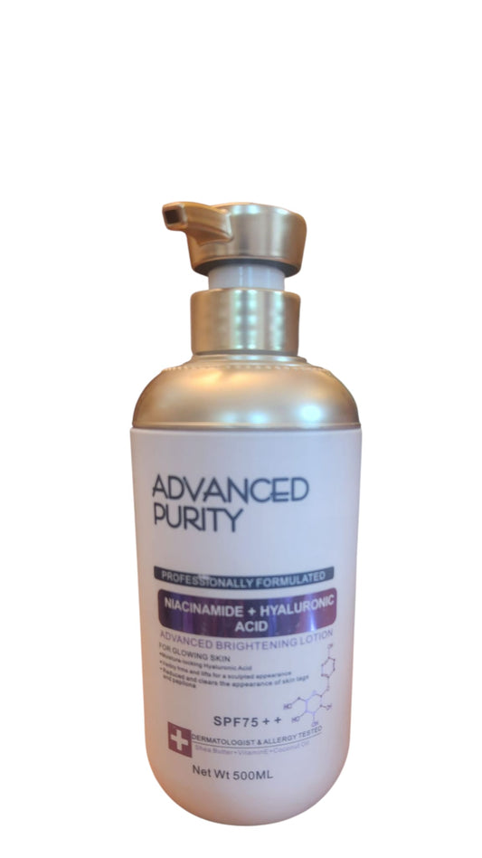 Advance Purity Niacinamide & Hyaluronic Acid Lotion SPF75++ – 500ml