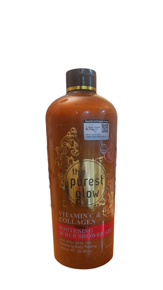 The Purest Glow Vitamin C & Collagen Whitening Body Gel and Scrub