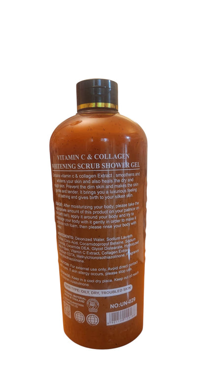 The Purest Glow Vitamin C & Collagen Whitening Body Gel and Scrub