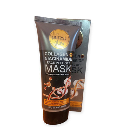 The Purest Glow Collagen Niacinamide Face Peel Off Mask