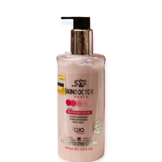 Skin Doctor Paris Egyptian Glow Ultra Radiance Pure Whitening Body Milk with SPF 30