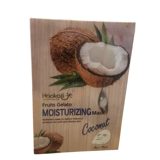 Haokali Fruit Gelato Moisturizing Coconut Facial Sheet Mask