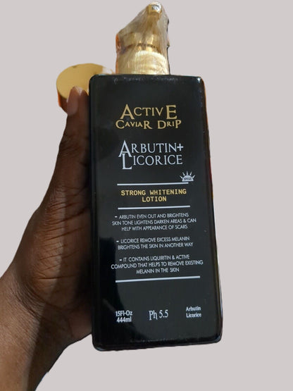 Active Caviar Drip Arburtin + Licorice Whitening Lotion