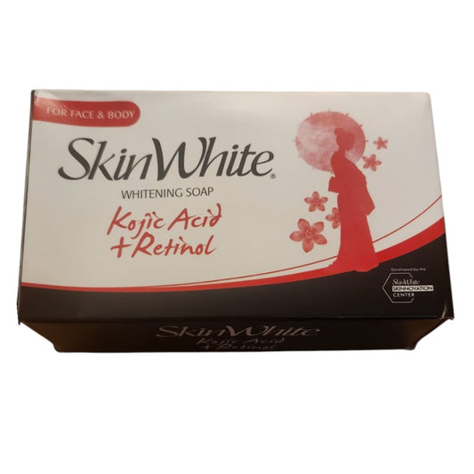 SkinWhite Advanced Whitening Soap with Kojic Acid and Retinol