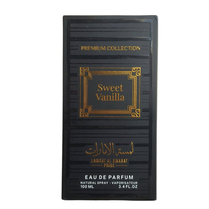Lamsat Al Emarat Pride Sweet Vanilla Eau de Parfum 100ml bottle